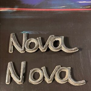 Vintage Nova Car Emblems